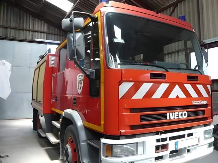 Entretien camion pompier Le Touvet